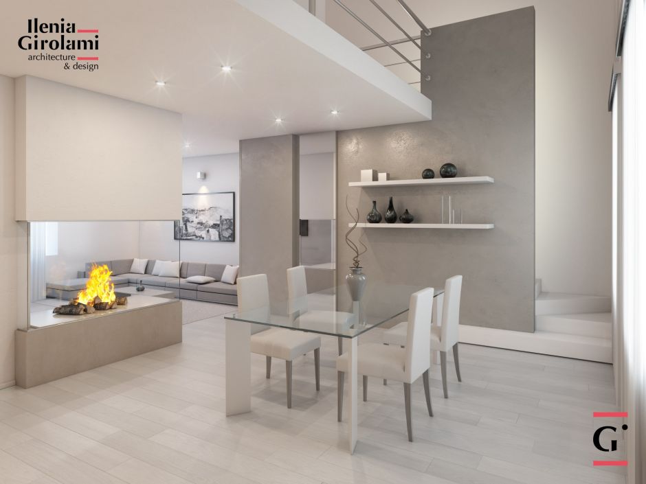 Apartment with roof terrace