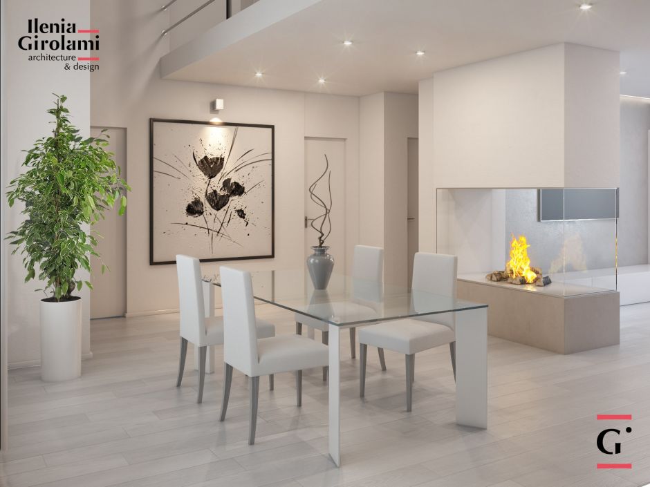 Apartment with roof terrace