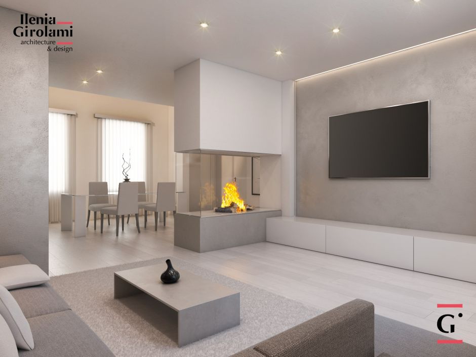 Apartment with roof terrace