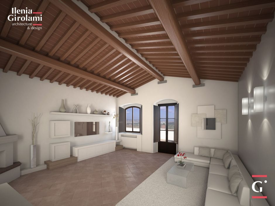 A Penthouse in the Florentine hills