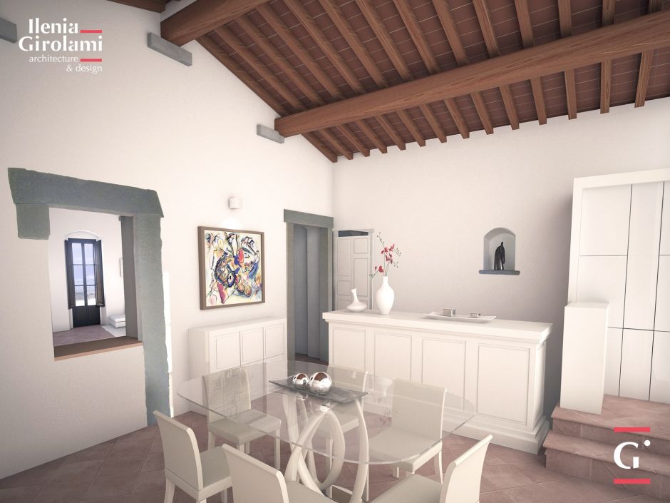 A Penthouse in the Florentine hills