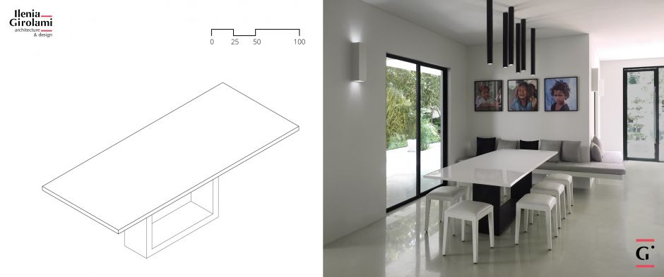 Furnishing Design for a Restaurant – Lounge Bar