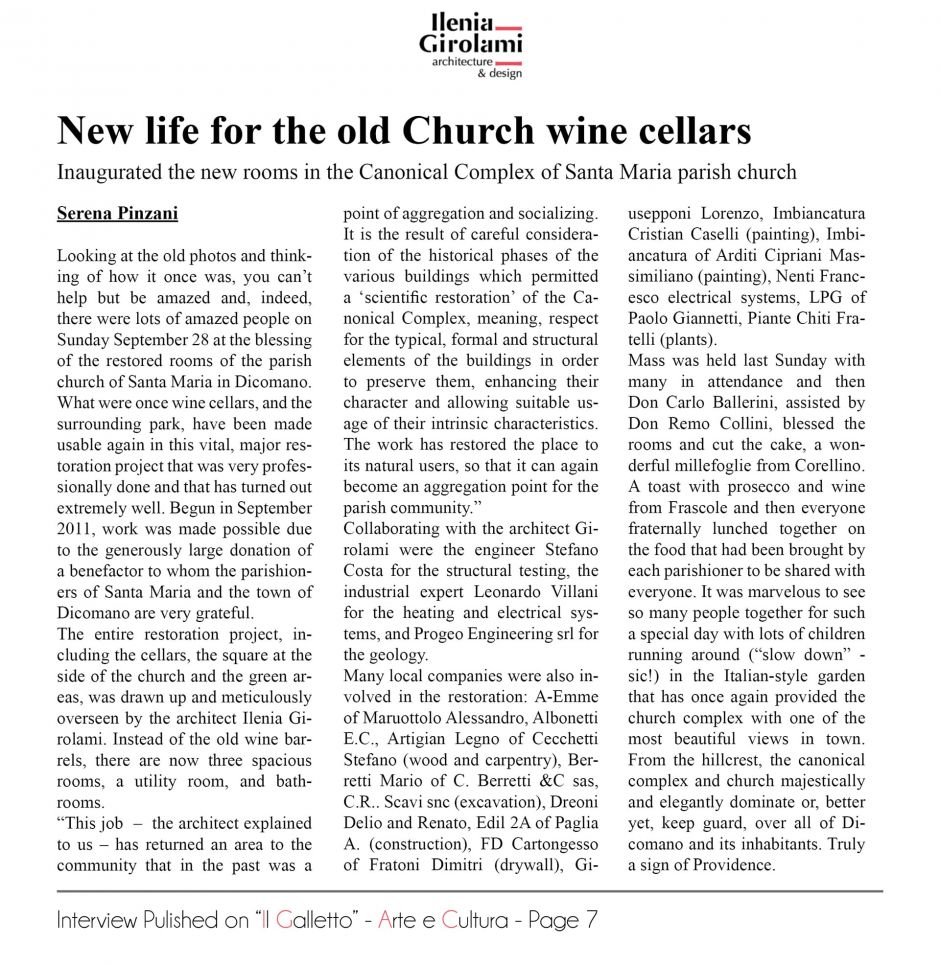 Il Galletto - Arte e Cultura